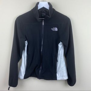 The north face sweater zipper fleece jacket
